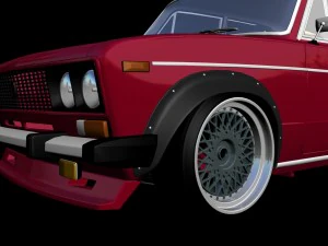 lada 2106 3D Model