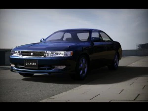 toyota chaser jzx 90 3D Model