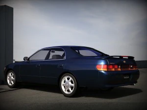 toyota chaser jzx 90 3D Model