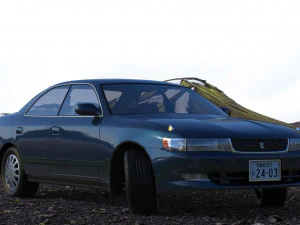 toyota chaser jzx 90 3D Model