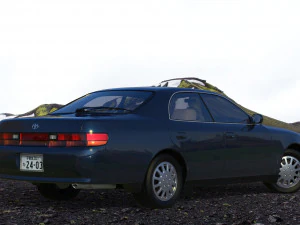toyota chaser jzx 90 3D Model