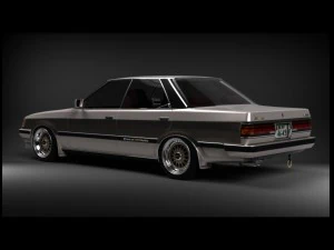 toyota mark ii gx 71 3D Model