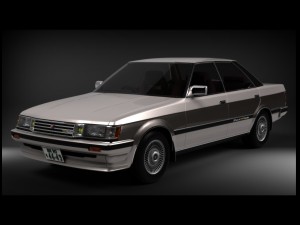 toyota mark ii gx 71 3D Model
