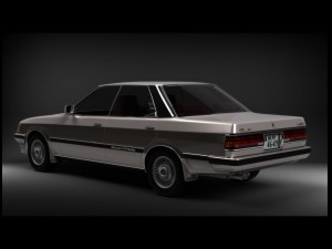 toyota mark ii gx 71 3D Model