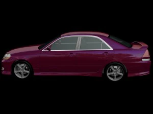 toyota mark ii jzx 110 3D Model