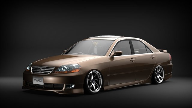 toyota mark ii jzx 110 3D Model in Sedan 3DExport