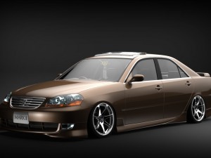 toyota mark ii jzx 110 Modello 3D