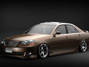 toyota mark ii jzx 110 3D Model