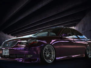 Toyota Mark II JZX 110 3D Model