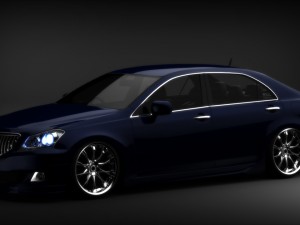 toyota crown majesta 3Dモデル