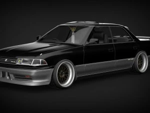 도요타 마크 ii jzx 81 3D 모델