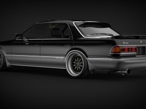 toyota mark ii jzx 81 3D Model