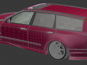 nissan stagea 3D 模型