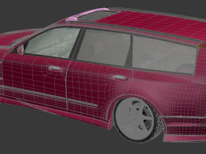 nissan stagea 3D Model