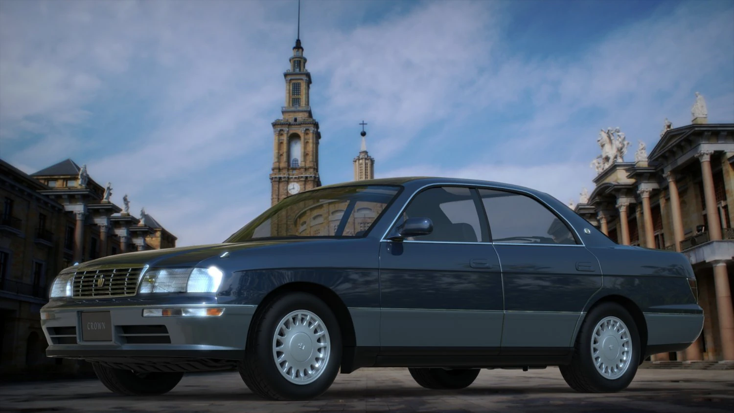 toyota crown s141 3D Model .c4d .max .obj .3ds .fbx .stl .blend