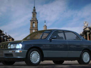 toyota crown s141 3Dモデル