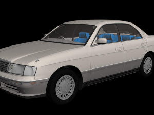 toyota crown s141 3D 模型