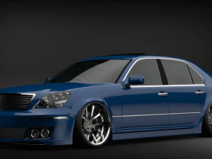 toyota celsior 3D Model