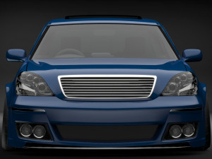 toyota celsior 3D Model