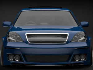toyota celsior 3D Model