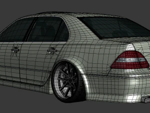 toyota celsior 3D Model