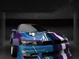 Тойота Креста JZX 90 3D Модель