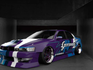 도요타 크레스타 jzx 90 3D 모델