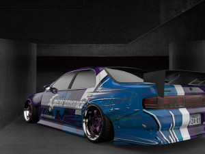 toyota cresta jzx 90 3D Модель