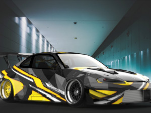 nissan silvia s15 Modèle 3D