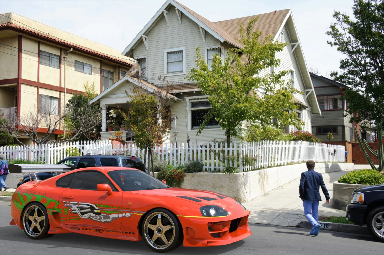 toyota supra 3D Model .c4d .max .obj .3ds .fbx .stl .blend 