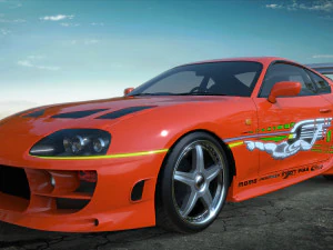 toyota supra 3D Model