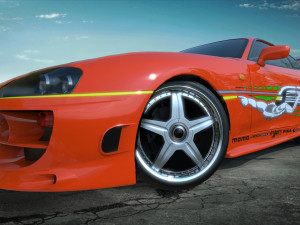 toyota supra 3D Модель