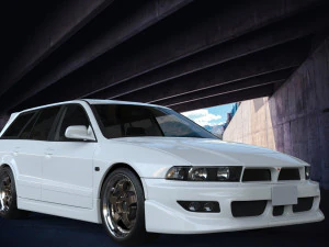 三菱legnum 3D 模型