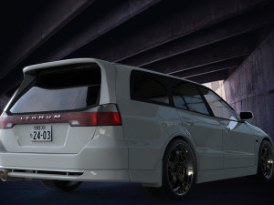 mitsubishi legnum Modèle 3D