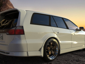 mitsubishi legnum Modèle 3D