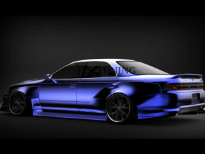 toyota mark ii jzx 90 grande g 3D Model