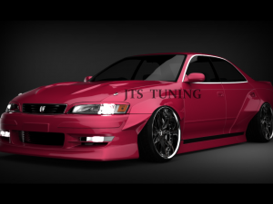 toyota mark ii jzx 90 grande g 3D Модель