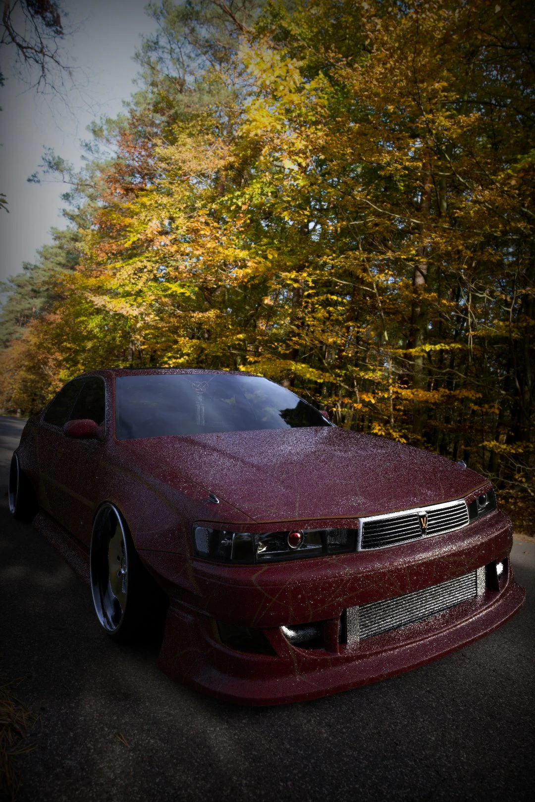 toyota cresta jts tuning 3D Model .c4d .max .obj .3ds .fbx .stl .blend 