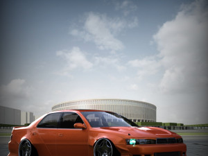 toyota cresta jts tuning 3D Model