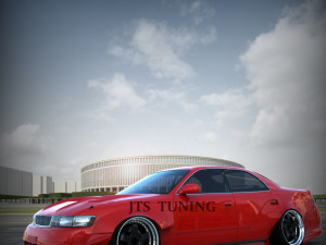 toyota chaser jzx90 tourerv uras jts tuning 3D Modell