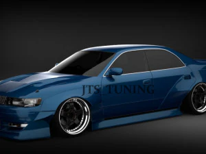 toyota chaser jzx90 tourerv uras jts tuning 3D Model