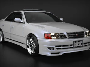 토요타 체이서 JZX 100 3D 모델