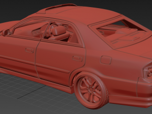 Toyota Chaser JZX 100 Model 3D