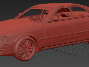 Toyota Chaser JZX 100 Model 3D