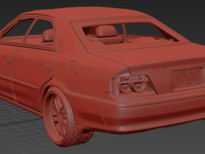 Toyota Chaser JZX 100 Model 3D