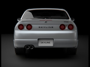 Nissan Skyline R 33 Sedan 3D Модель