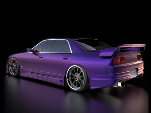 Nissan Skyline R 33 Sedan 3D Модель