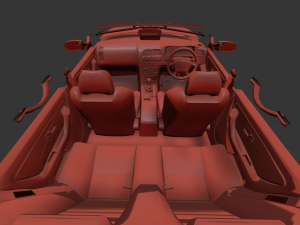 Nissan Skyline R 33 Sedan 3D Модель