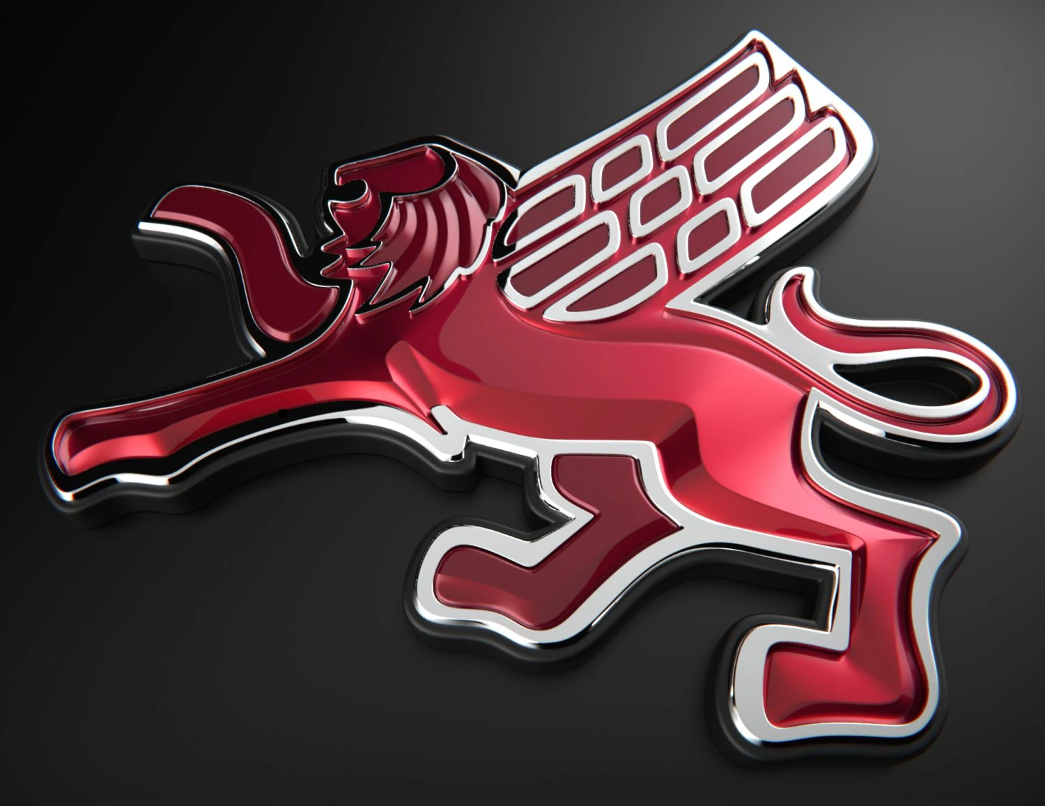 Emblem Toyota Soarer for 3D printing 3D Model .c4d .max .obj .3ds .fbx .stl .blend