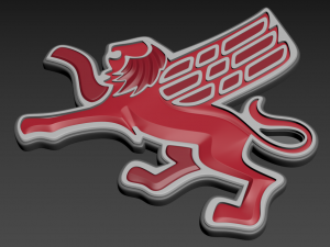 Emblem Toyota Soarer for 3D printing Modelo 3D